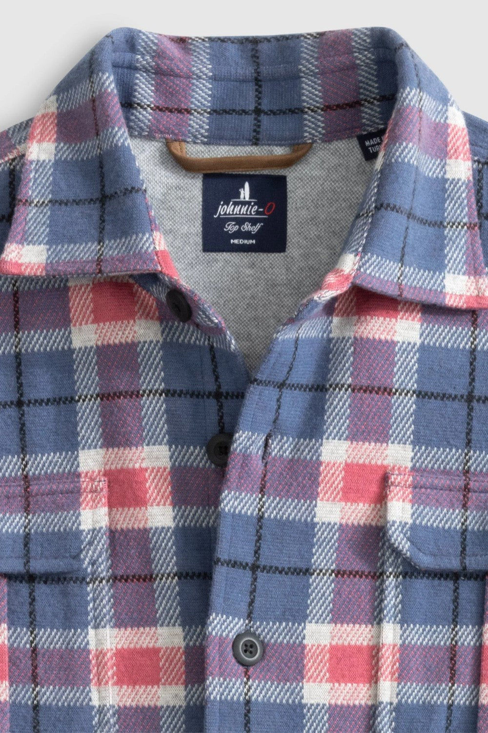 From our Top Shelf collection, this Lodge Shirt in an ultra-soft stretch cotton flannel blend gives you the benefits of a classic overshirt and the weight and warmth of a work jacket.