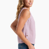 Cut from soft, breathable 100% Organic Cotton, the KLOVER™ is your grab-and-go summer tank. Subtle style details like flattering yoke seams and button-up hem slits combine for a casual summer style that pairs with anything. With a relaxed feel, this KLOVER™ is bound to bring some good luck!