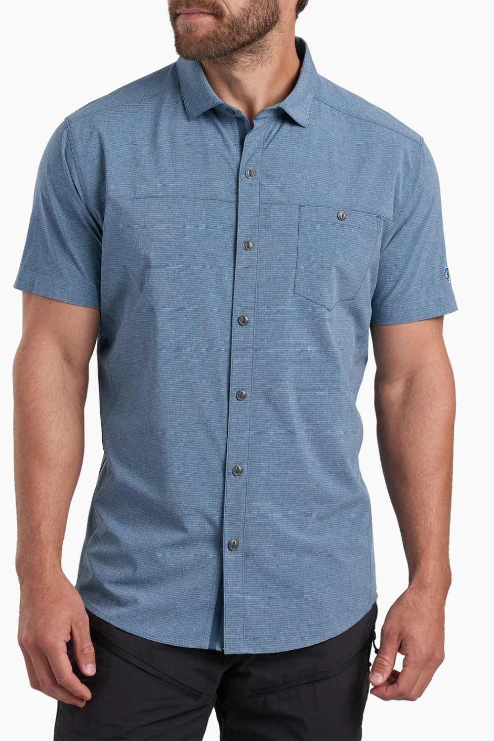 Premium sun (UPF 40) protection and superior summer style in one versatile, performance shirt! Quick dry, moisture wicking, and equipped with plenty of stretch, the lightweight OPTIMIZR makes the best of every adventure. A modern look, a premium fit, and comfort under a hot summer sun.