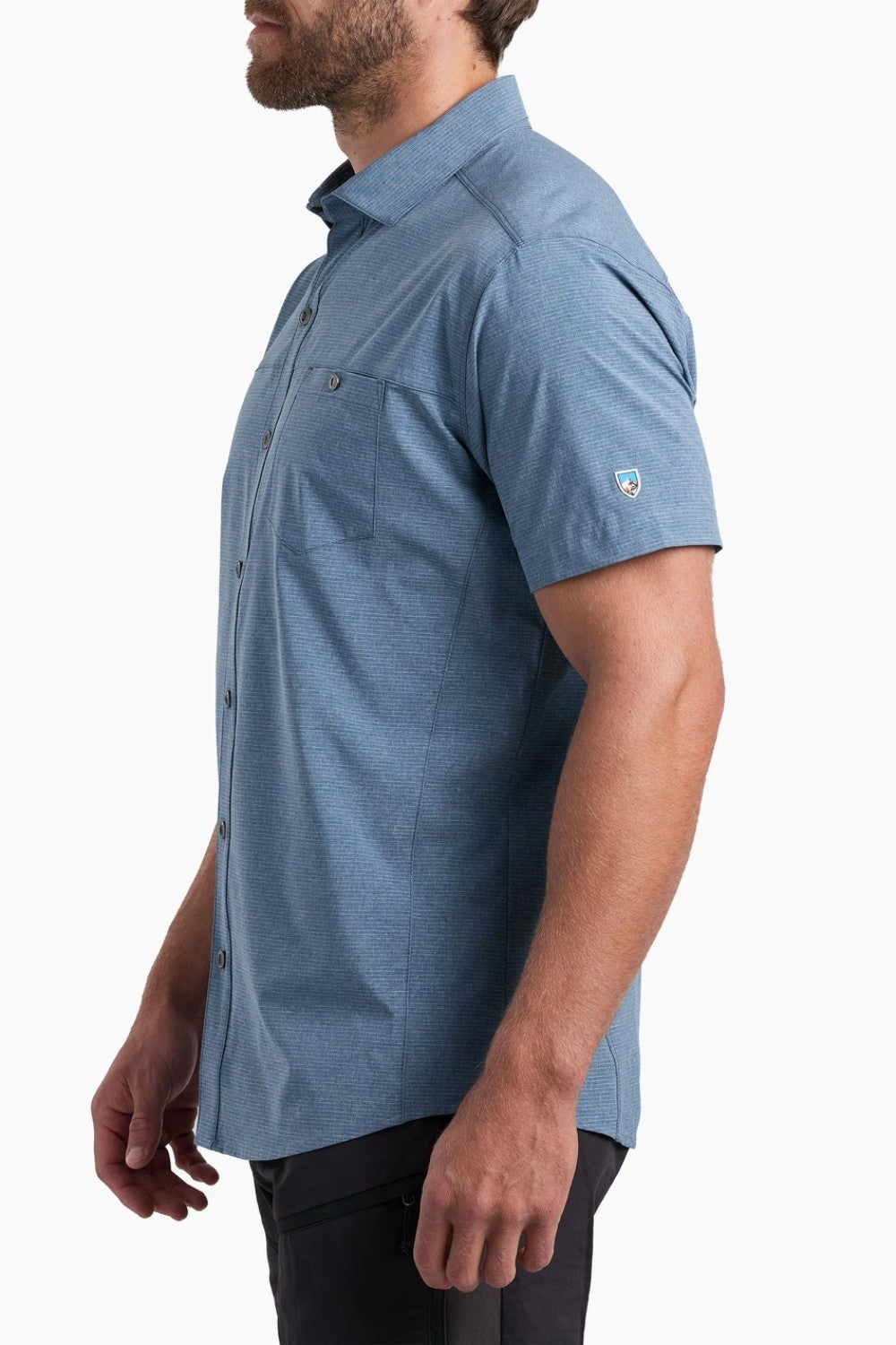 Premium sun (UPF 40) protection and superior summer style in one versatile, performance shirt! Quick dry, moisture wicking, and equipped with plenty of stretch, the lightweight OPTIMIZR makes the best of every adventure. A modern look, a premium fit, and comfort under a hot summer sun.
