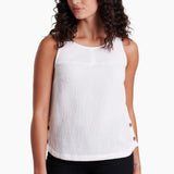 Cut from soft, breathable 100% Organic Cotton, the KLOVER is your grab-and-go summer tank. Subtle style details like flattering yoke seams and button-up hem slits combine for a casual summer style that pairs with anything. With a relaxed feel, this KLOVER™ is bound to bring some good luck!