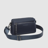 The Louenhide Rowie Nylon Crossbody Bag is the practical, everyday accessory you've been searching for. Embrace an organized dream with multiple internal and external pockets and a stylish matching cardholder. The Rowie's minimalist&nbsp;design is enhanced by the gunmetal detailing - adding the perfect touch of contemporary edge to its classic silhouette.&nbsp; Whether you're exploring the city or embarking on an adventure, this crossbody bag effortlessly complements your capsule wardrobe. 