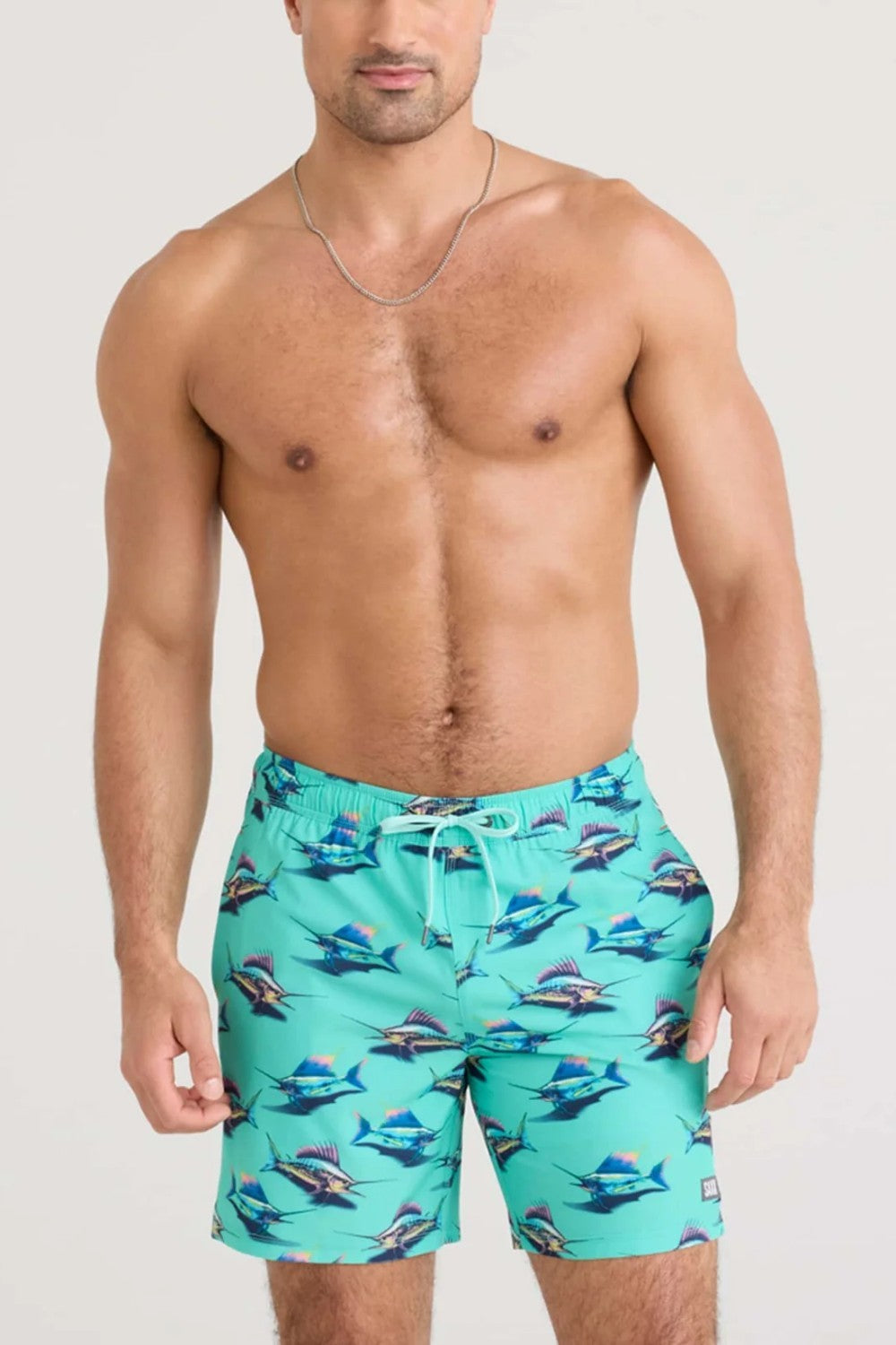 A Swim Short equipped with a 4-way stretch shell for unrestricted movement, Oh Buoy provides all day cooling comfort thanks to its integrated BallPark Pouch and DropTemp® Cooling Hydro Liner.