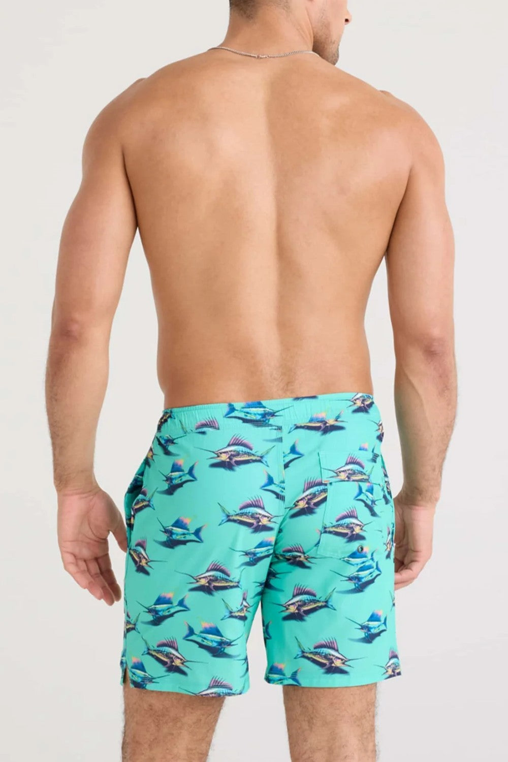 A Swim Short equipped with a 4-way stretch shell for unrestricted movement, Oh Buoy provides all day cooling comfort thanks to its integrated BallPark Pouch and DropTemp® Cooling Hydro Liner.