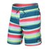 These 2N1 swim shorts combine a Slim Fit liner with an elastic-waist shell. The integrated liner is form-fitting through the butt and thighs. 