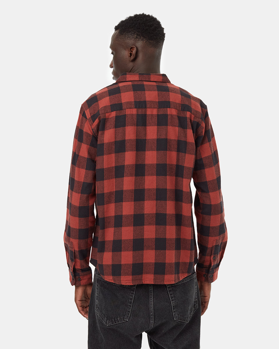 Made from an insulating blend of kapok and organic cotton, this shirt's footprint is only a fraction of what you'd find in an average plaid button up. 