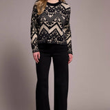 Tribal Crew Neck Sweater