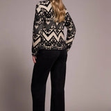 Tribal Crew Neck Sweater