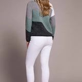 Tribal Crew Neck Jacquard Sweater