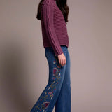 Indulge in cozy comfort with this warm sweater featuring a mock neckline and long sleeves for full coverage. Crafted from soft cotton yarn and finished with a vintage wash, it exudes timeless charm. The loose fit and drop shoulder create a relaxed silhouette, making it perfect for effortless, laid-back style.