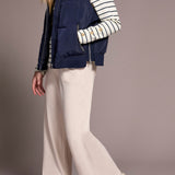 Tribal Quilted Vest w/ Removable Hood