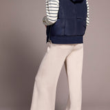 Tribal Quilted Vest w/ Removable Hood