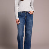 Tribal Sophia Wide Leg Jean
