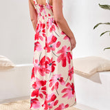 Tribal Sleeveless Dress With Lining