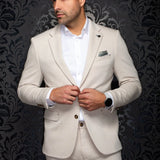 Au Noir KAEL Single Breasted Stretch Flap Pocket Blazer