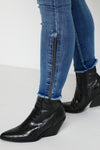 Cream Liana Ankle Jean