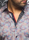 Au Noir TAKASHI Men's Premium Knit Dress Shirt