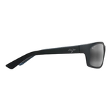 Maui Jim Grey Kanaio Coast Matte Matte Black Polarized Sunglasses