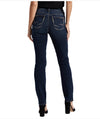 Silver Jeans Co. Elyse Comfort Fit Mid Rise Straight Leg