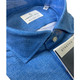 Emanuel Berg Long Sleeve Shirt (Byron Blue).