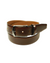 Bench Craft Brown Textured Leather Belt