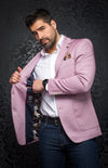 Blazer Fashionable and stretchy for men. Stand out with our sophisticated details and patterned lining.