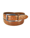 Bench Craft Fancy Brown Leather Belt