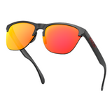 Oakley - Frogskins Lite in Matte Black with Prizm Ruby Lens.