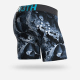 These active Boxer Briefs are made from 100% post-consumer recycled plastic bottles and come in a range of limited edition collaborative prints.