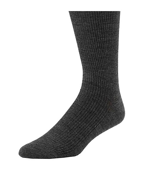 McGregor Men's Non Elastic Wool Sock Charcoal.