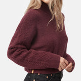 Tentree Highline Fuzzy Cable Sleeve Sweater
