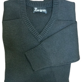 Ingo Cuno V-Neck Sweater (Black)