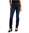 Silver Jeans Co. Elyse Comfort Fit Mid Rise Straight Leg