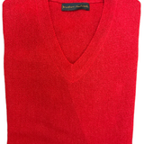 Jonathon MacIntosh Alpaca Sweater - Crimson