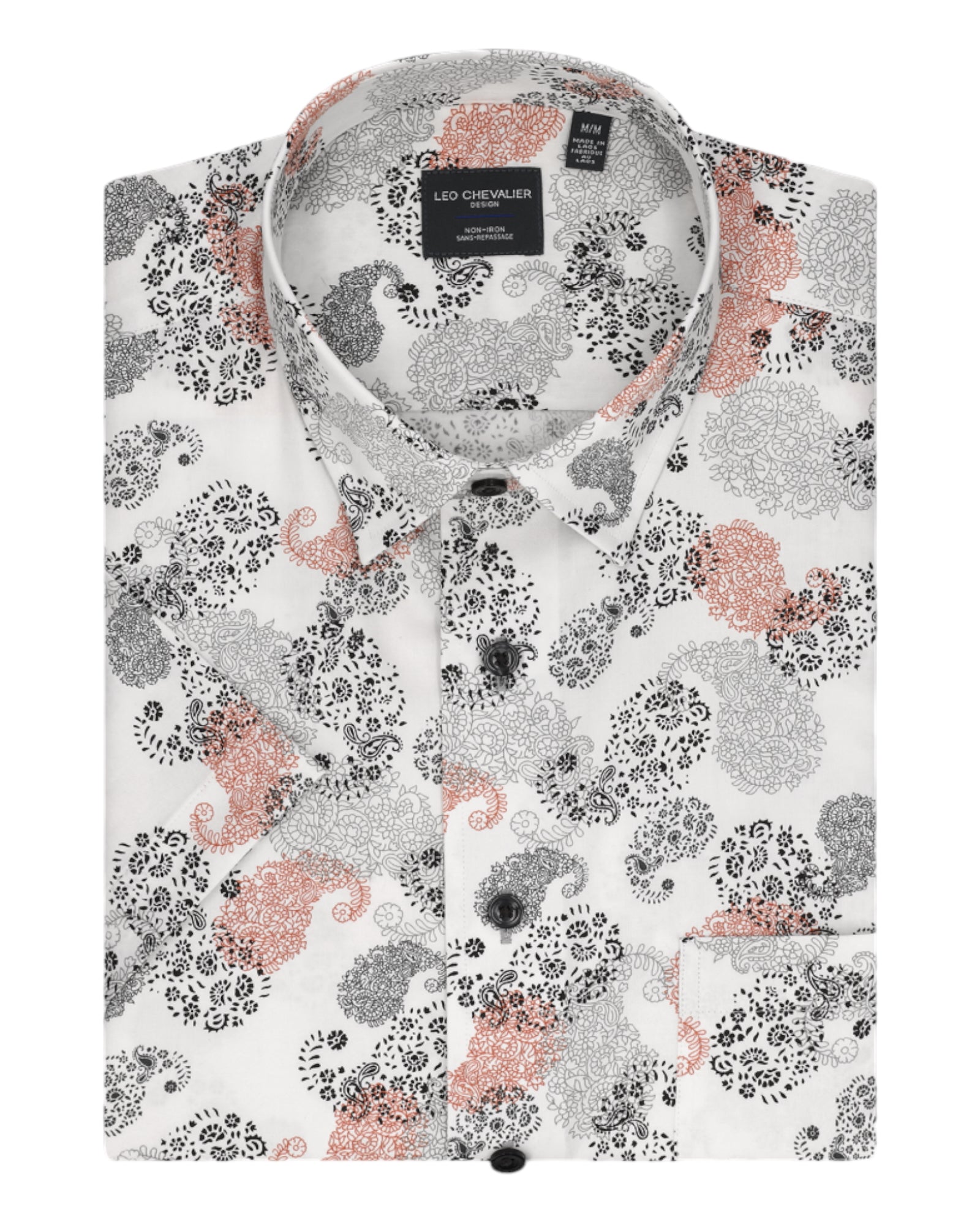 leo chevalier dress shirts Leo Chevalier TALL Short Sleeve Shirt – Broderick's Clothing Co