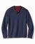 Tommy Bahama Flipshore Abaco Reversible Sweater (Coastline Heather)