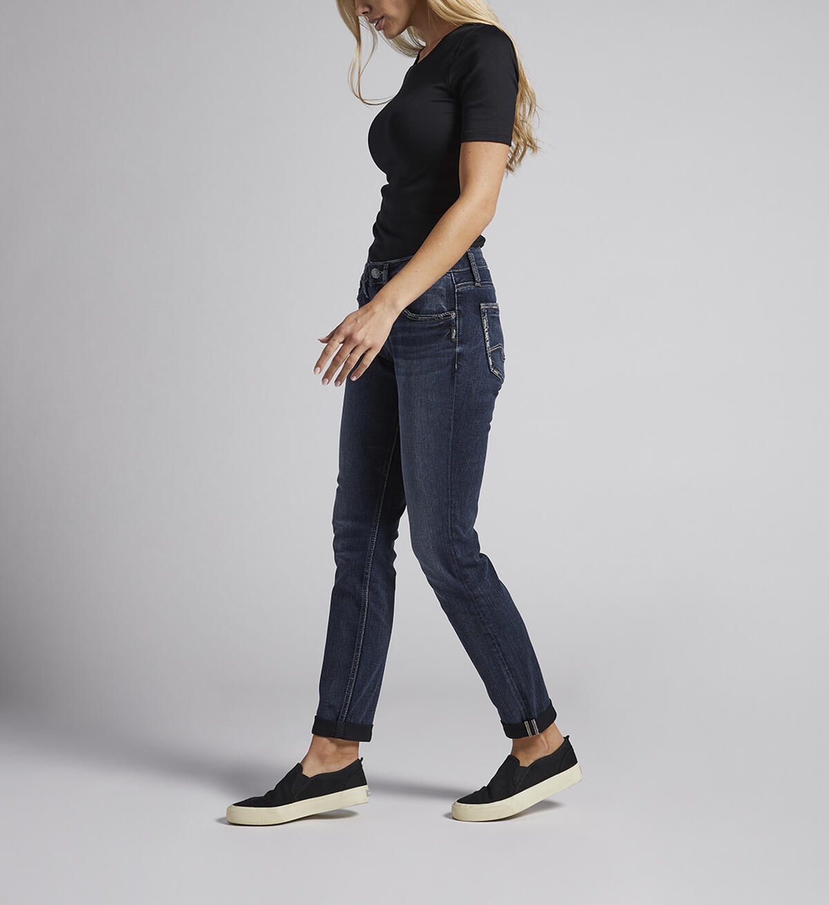 Mid rise shop cigarette jeans