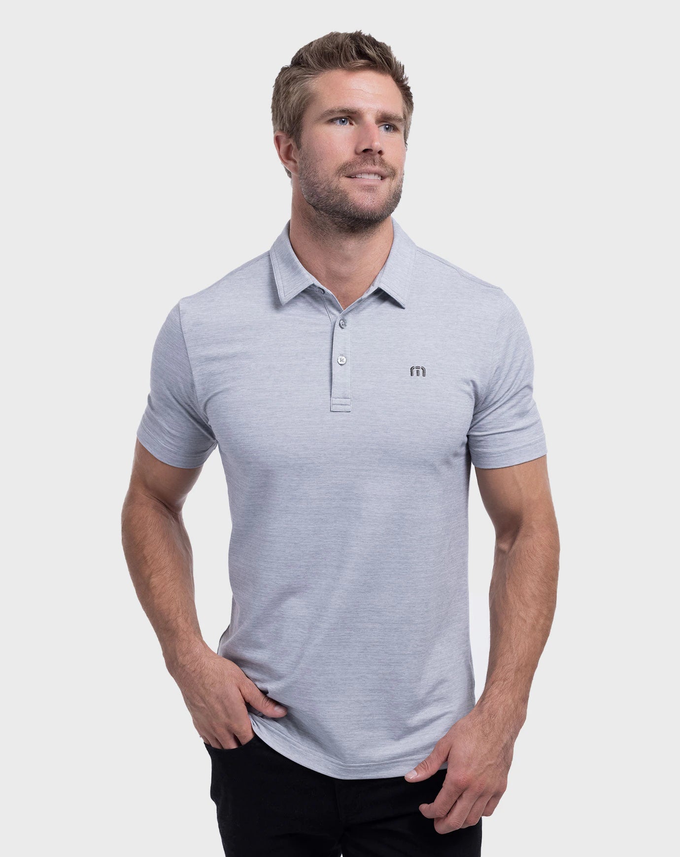 The Heater polo isn't just outfitted with performance elements, it's made from more sustainable fabrics from our Eco Collection. 