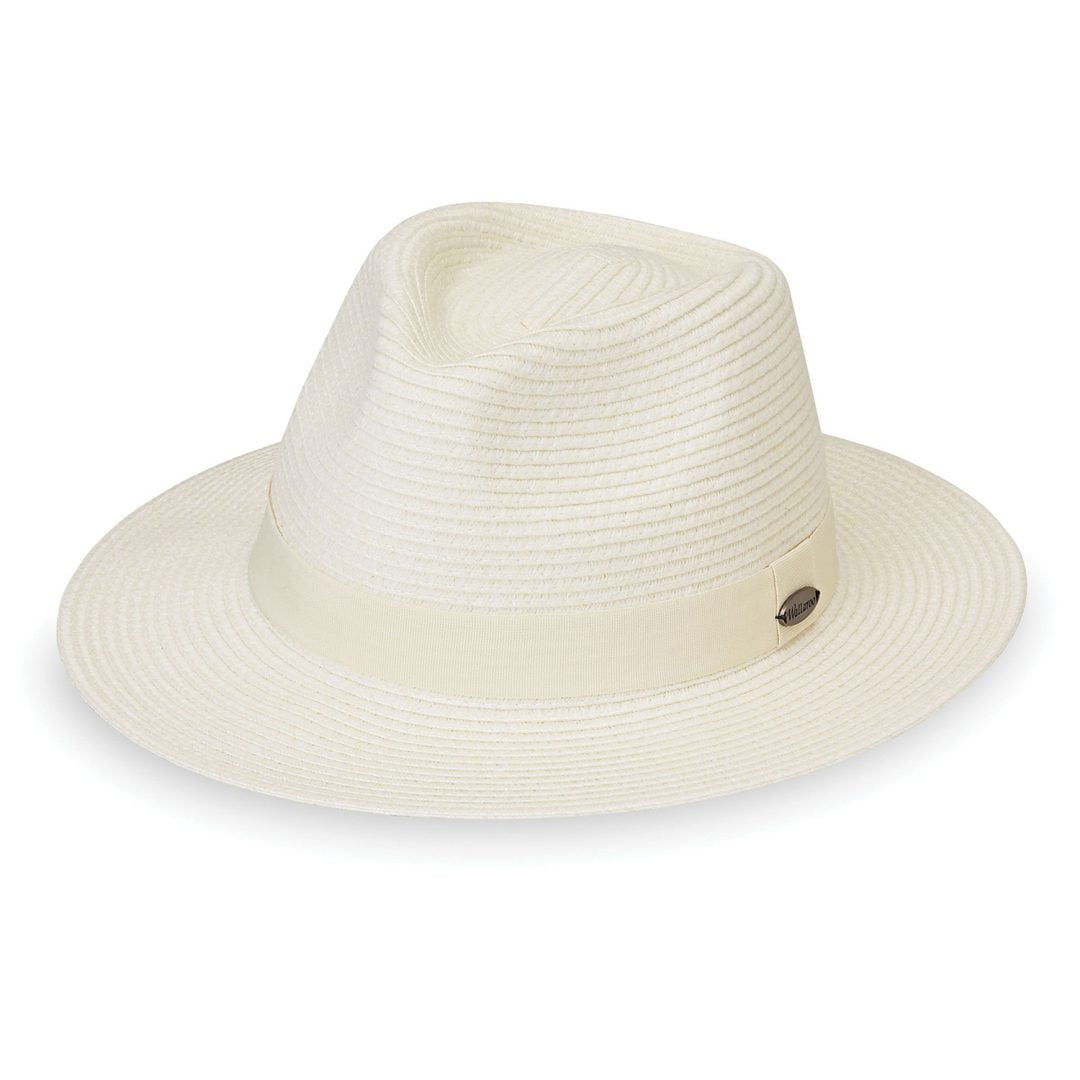 The classic fedora shape is updated with a colourful Aztec flair.