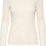 Cream Kandis Jersey Long Sleeve Shirt