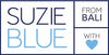 Suzie Blue Double Wrap Lava Stone Bracelet