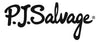 PJ Salvage Grey Plush Thong Slipper